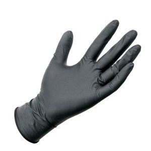 XL - 900 Black Nitrile Industrial Gloves - 10 BOXES - Automotive shop NEW